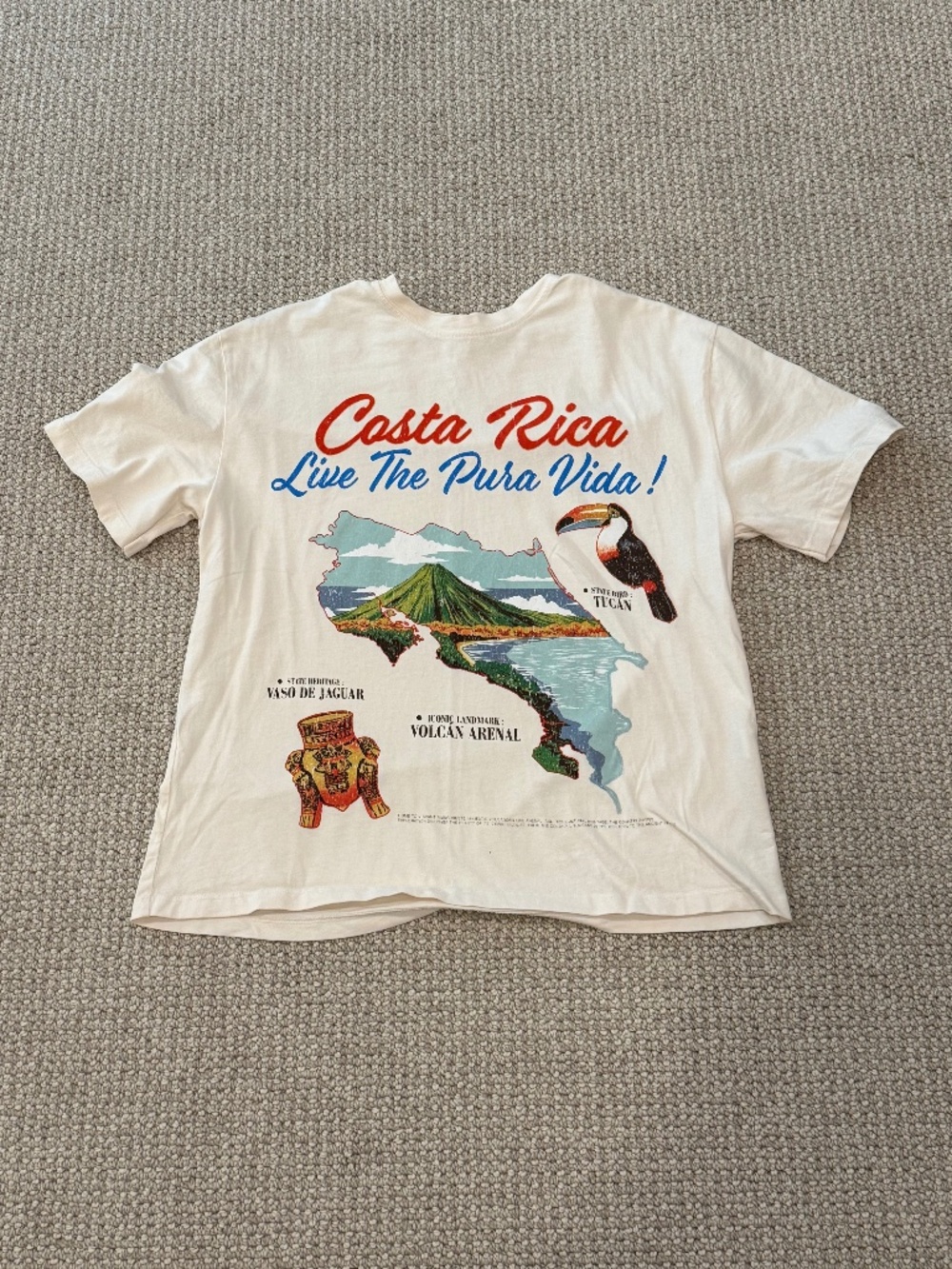 Zara Cota Rica Graphic Tee